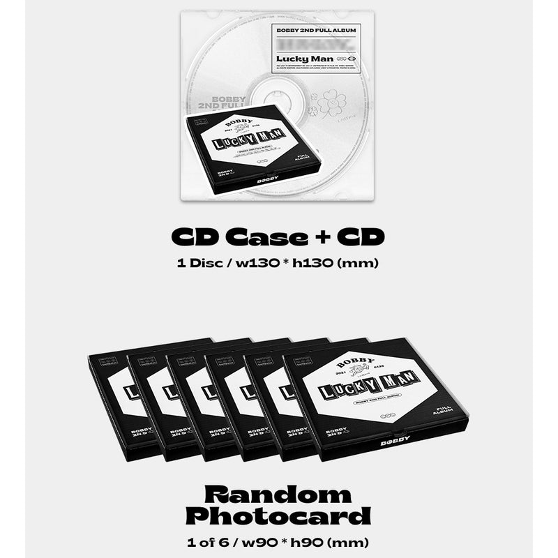 BOBBY - 2nd Full Album : LUCKY MAN
