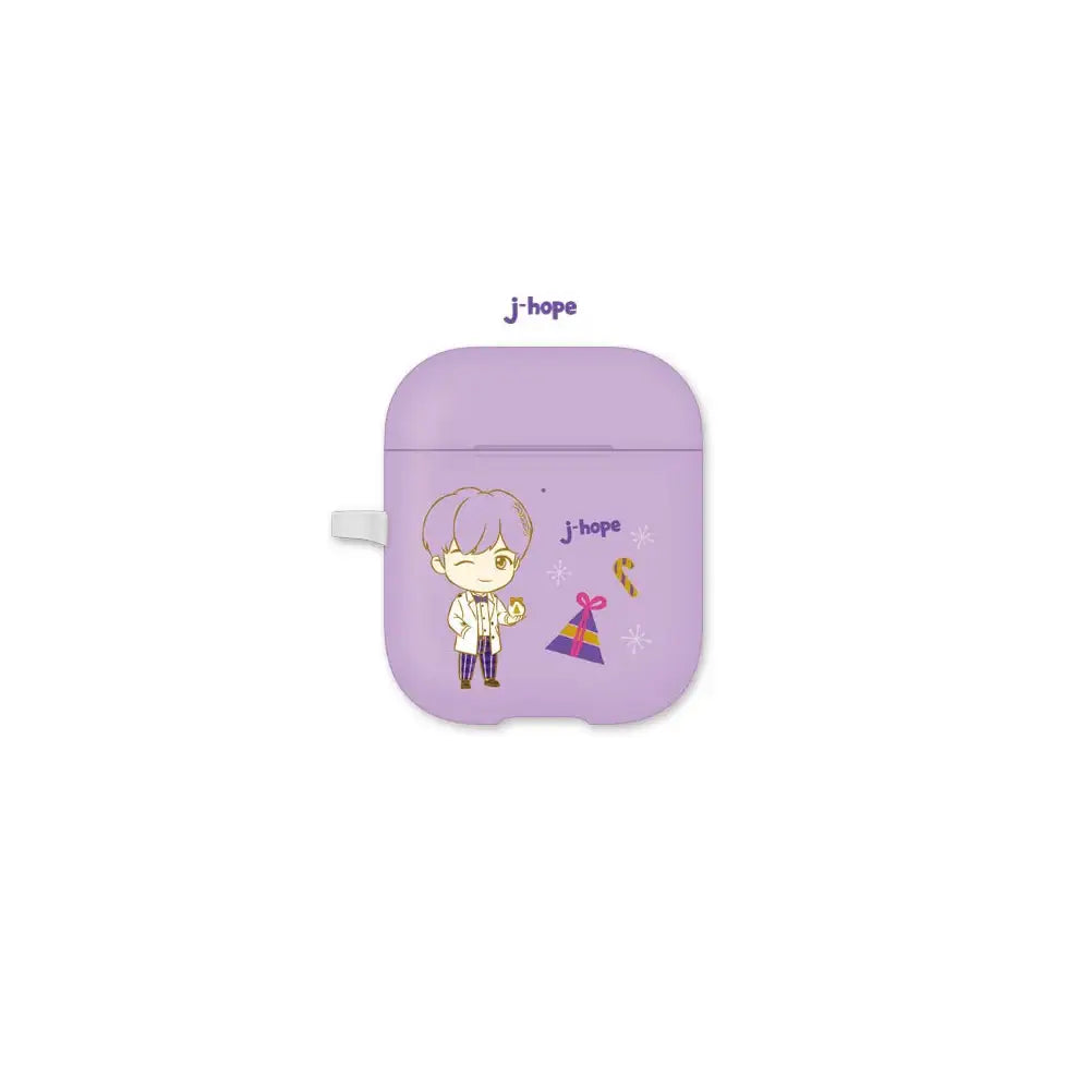 BTS - TinyTAN Purple Holidays AirPods Case - BTS - Accessories - Harumio