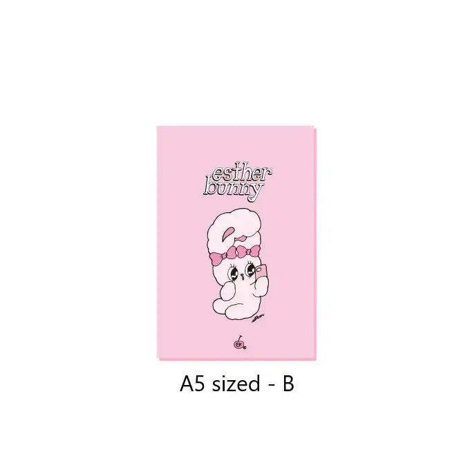 Esther Bunny - A5 and A6 sized 6-holes Diary - Esther Bunny - Accessories - Harumio