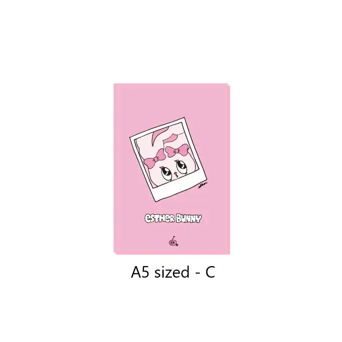 Esther Bunny - A5 and A6 sized 6-holes Diary - Esther Bunny - Accessories - Harumio