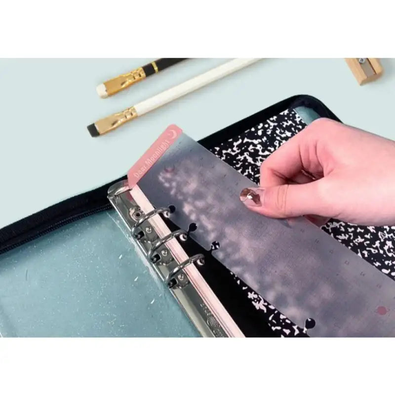 Second Mansion x 10x10 - 6 hole binder design ruler - Second Mansion - Stationary, Accessories - Harumio