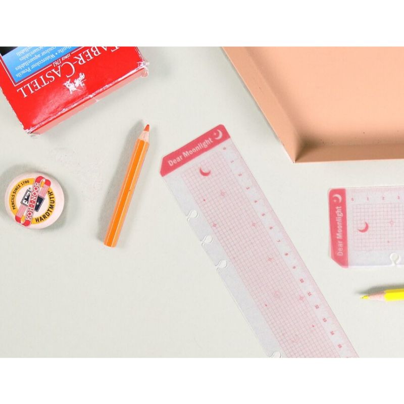 Second Mansion x 10x10 - 6 hole binder design ruler