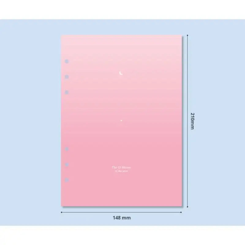 Second Mansion x 10x10 - 6-hole diary refill inlay - Second Mansion - Paper - Harumio