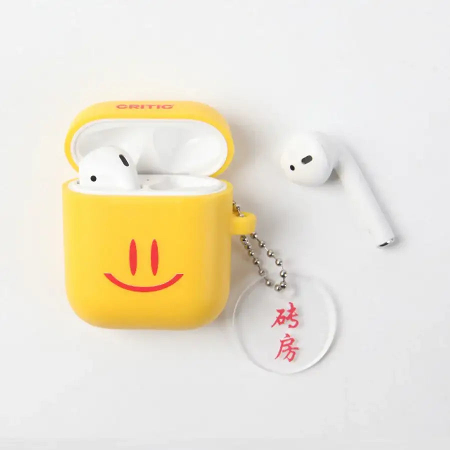 HAPPY FOOD x CRITIC - Smile Airpod Case - HAPPY FOOD x CRITIC - Accessories - Harumio