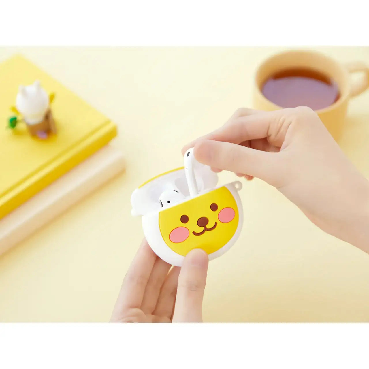 Kakao Friends - 3D Silicon Airpod Case - Kakao Friends - Accessories - Harumio
