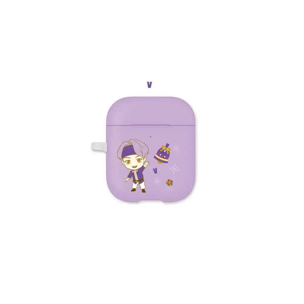 BTS - TinyTAN Purple Holidays AirPods Case - BTS - Accessories - Harumio