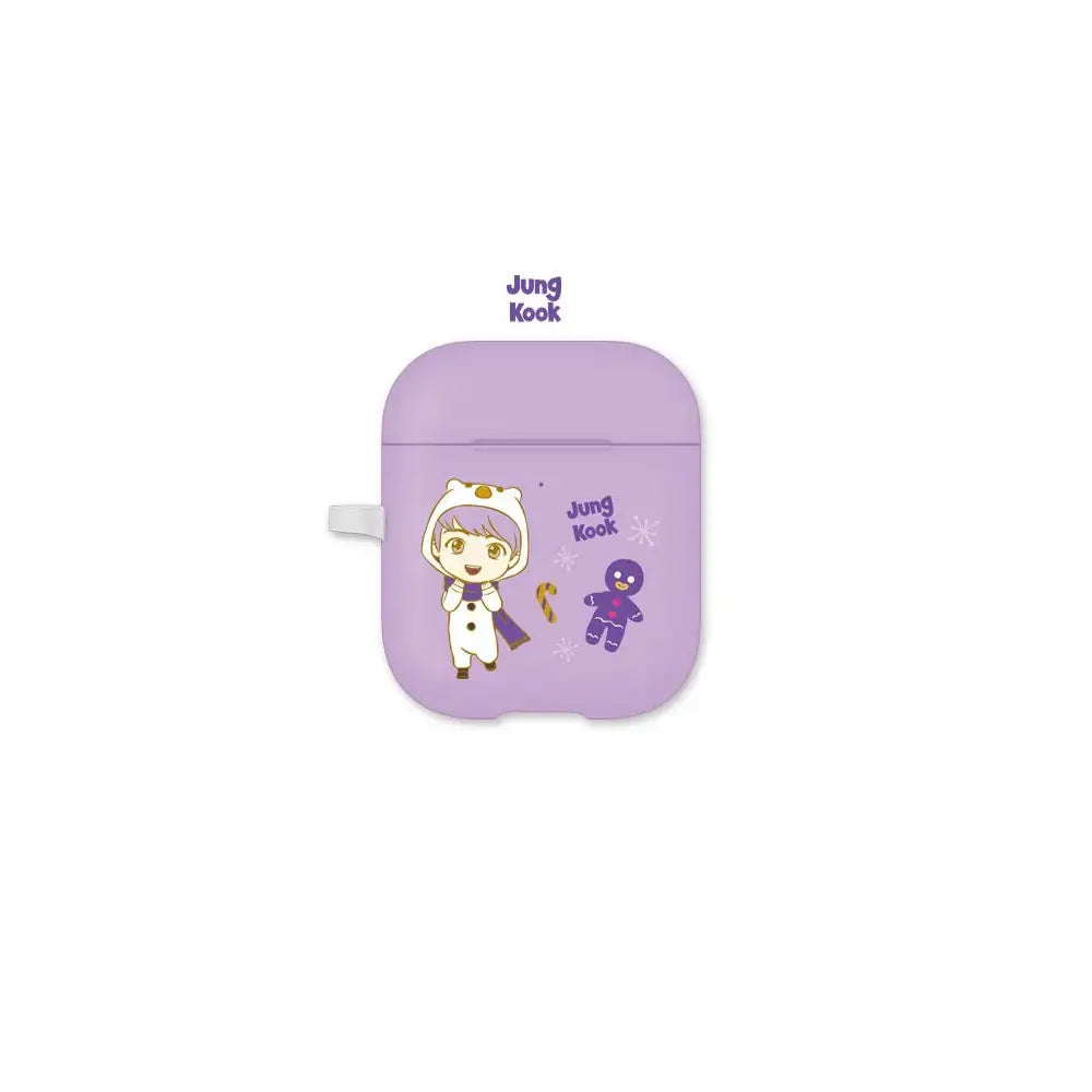 BTS - TinyTAN Purple Holidays AirPods Case - BTS - Accessories - Harumio