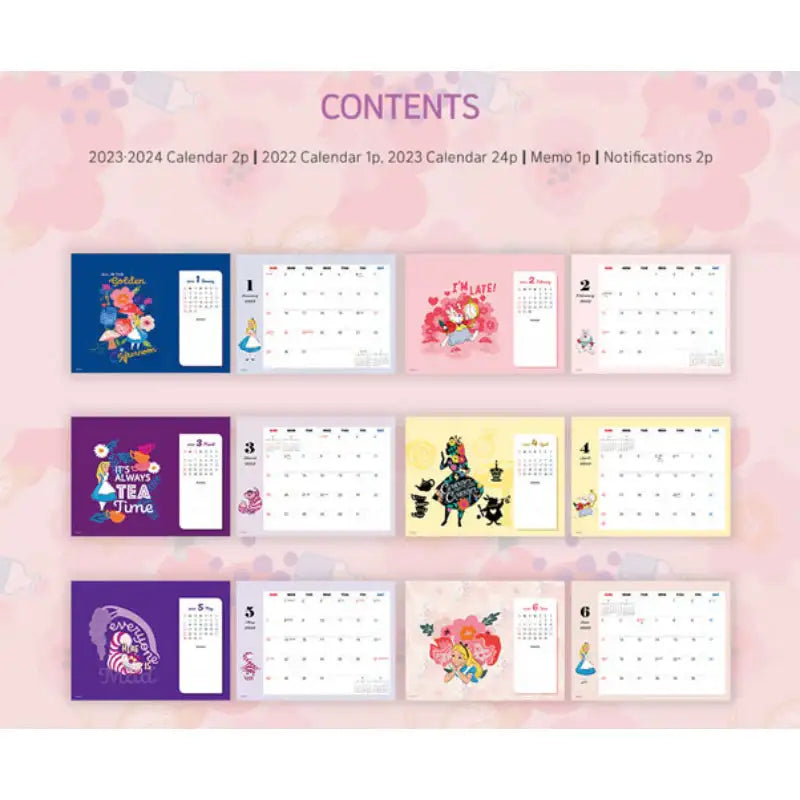 ARTNUOVEAU - 2023 Characters Desk Calendar Collection - ARTNUOVEAU - Calendar - Harumio