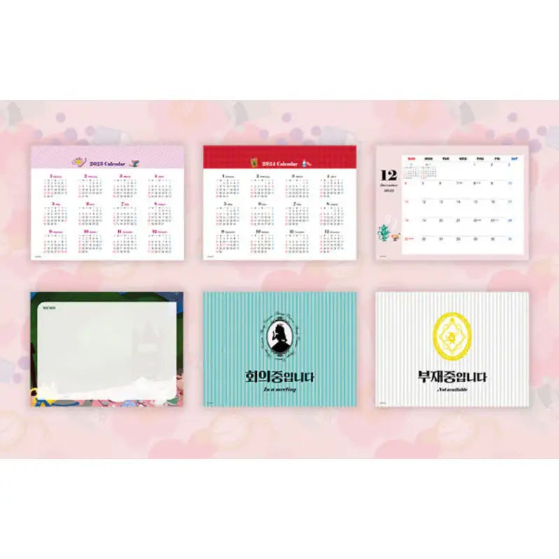 ARTNUOVEAU - 2023 Characters Desk Calendar Collection - ARTNUOVEAU - Calendar - Harumio