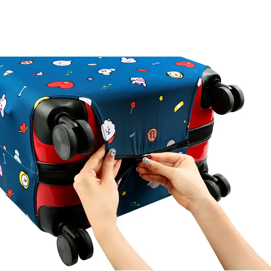 BT21 x Monopoly - Luggage Cover - BT21 - Luggage Cover - Harumio
