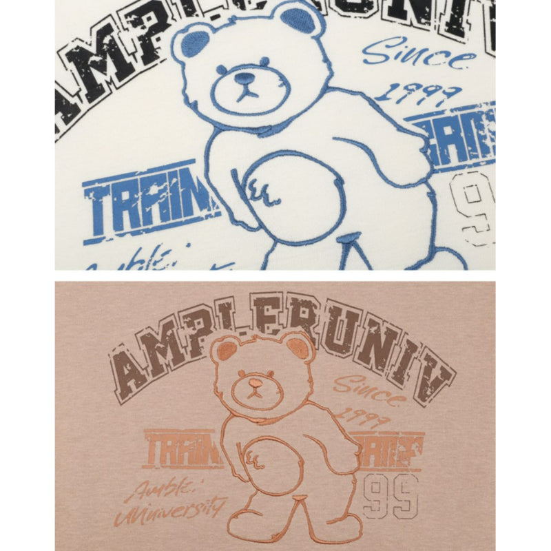 Ambler - Vintage Bear Unisex Overfit Sweatshirt