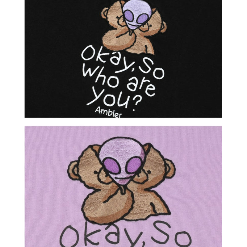 Ambler - Okay So Who Are You? Unisex Overfit T-shirt