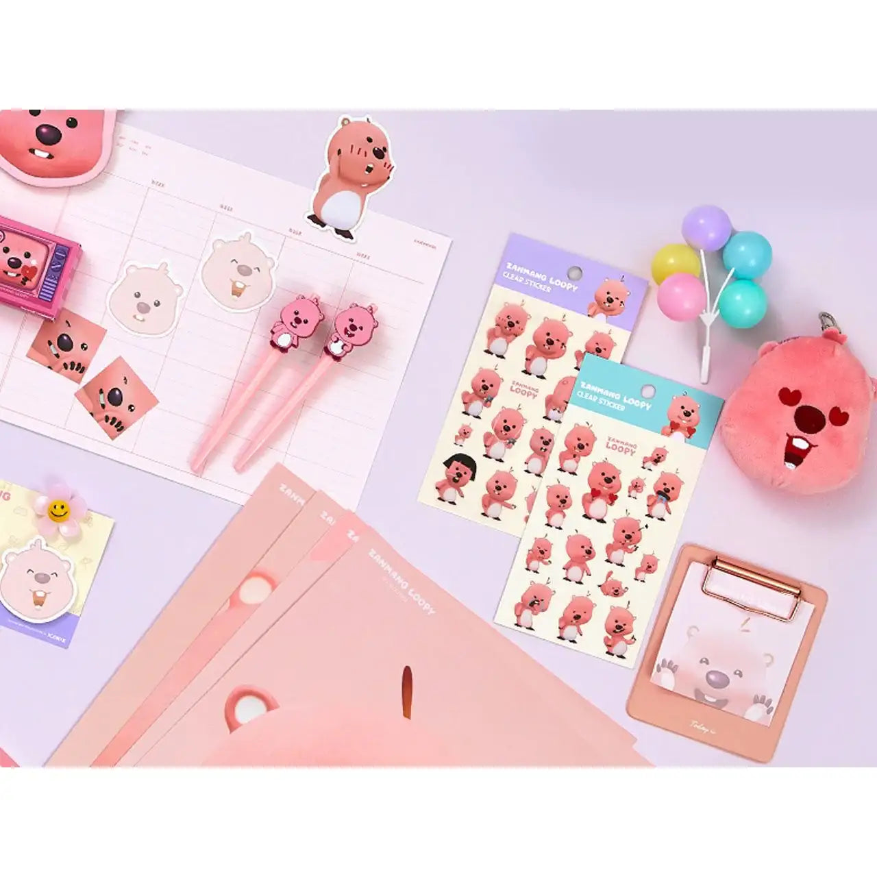 Kakao Friends x Zanmang Loopy - Silicon Gel Pen - Kakao Friends x Zanmang Loopy - Home & Living, Accessories - Harumio
