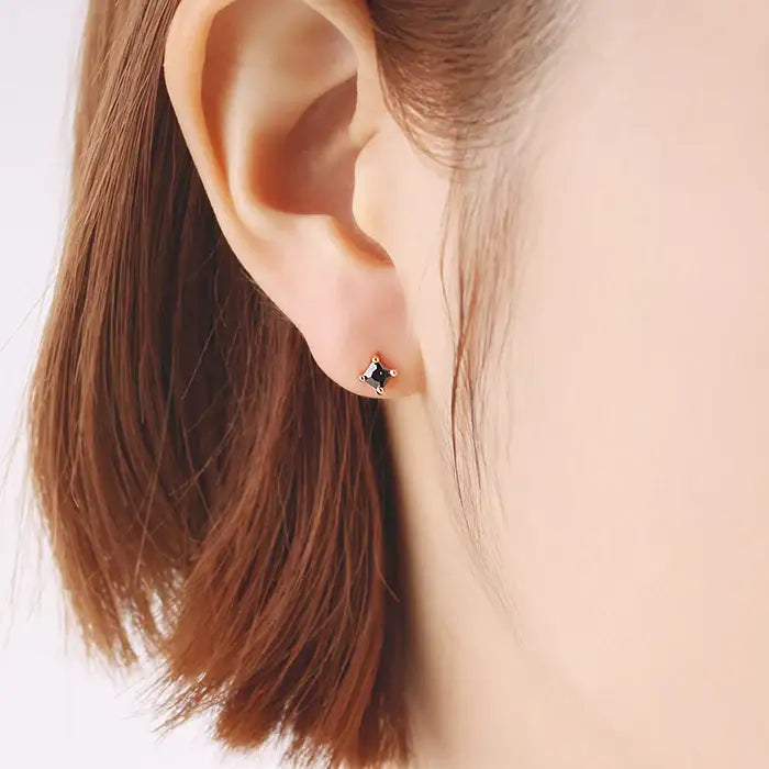 OST - Dazzling Onyx Earrings Set - OST - Jewelry - Harumio