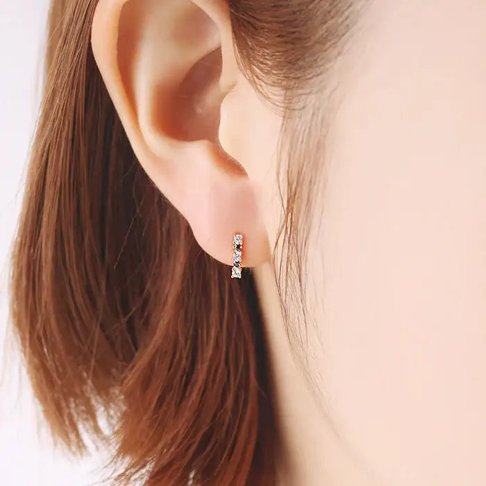 OST - Dazzling Onyx Earrings Set - OST - Jewelry - Harumio