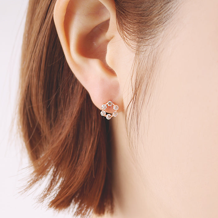 OST - Dazzling Onyx Earrings Set