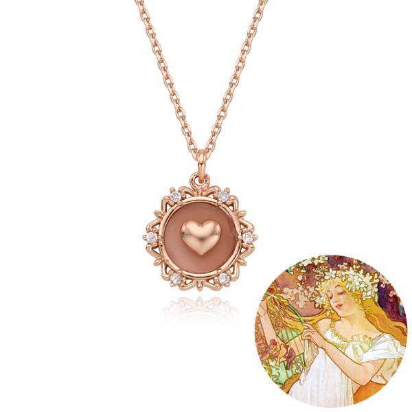 CLUE x My Greek Goddess - Silver Necklace - CLUE x My Greek Goddess - Jewelry - Harumio
