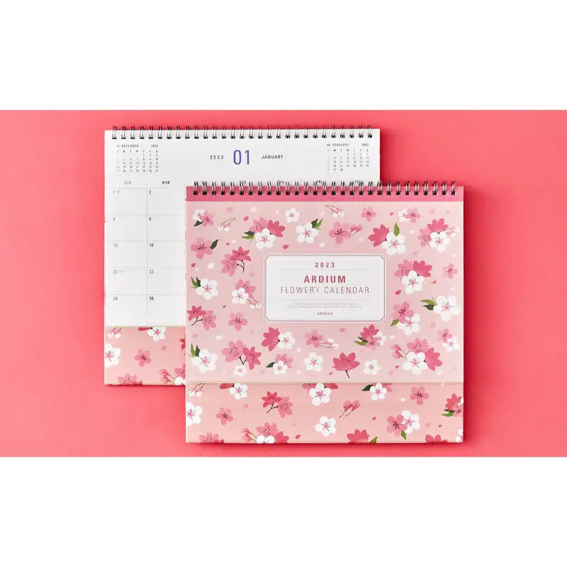 Ardium - 2023 Flowery Desk Calendar - Ardium - Calendar - Harumio