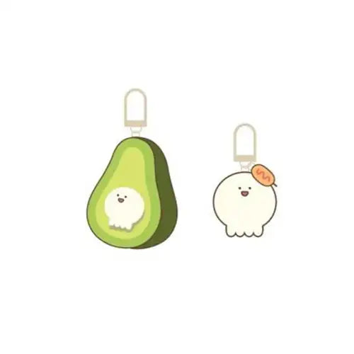 Brick Studio - Dough and Moumo Keyring - Brick Studio - Accessories - Harumio