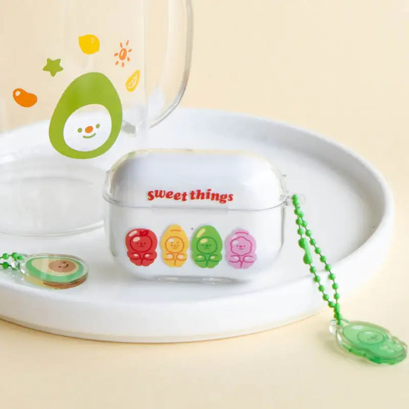 Avofriends - Sweet Things Airpods - Transparent Case - Avofriends - Airpods Case - Harumio