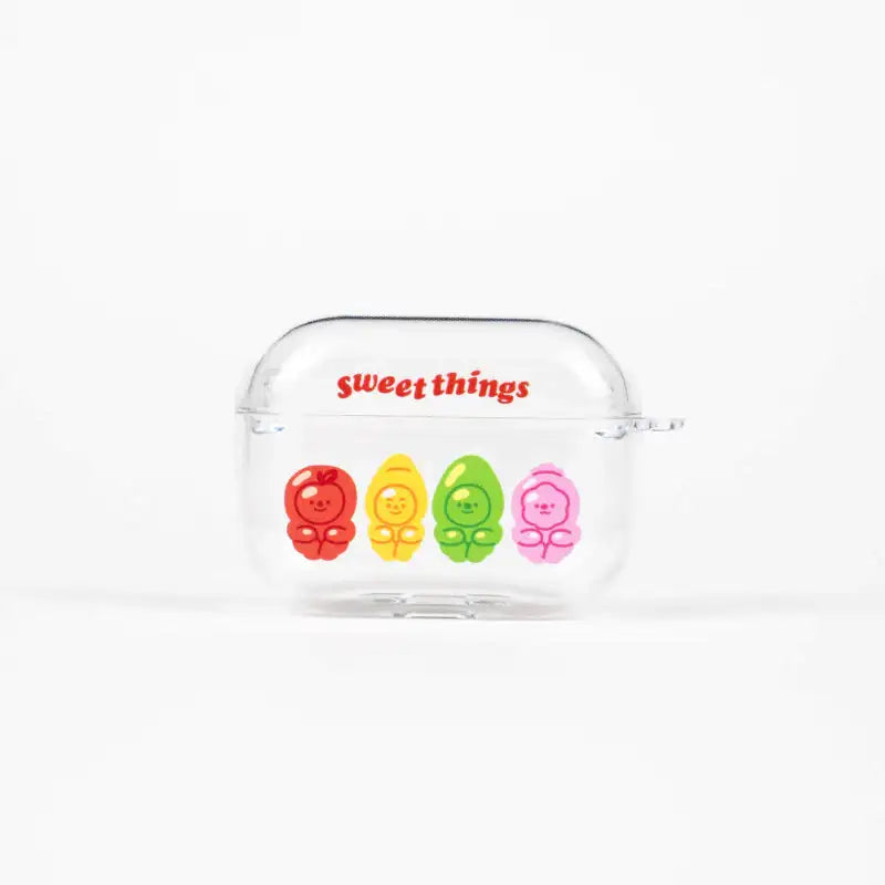Avofriends - Sweet Things Airpods - Transparent Case - Avofriends - Airpods Case - Harumio