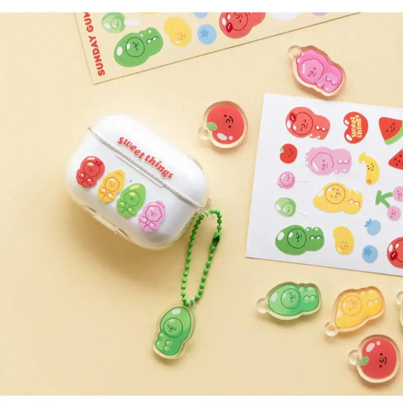 Avofriends - Sweet Things Airpods - Transparent Case - Avofriends - Airpods Case - Harumio