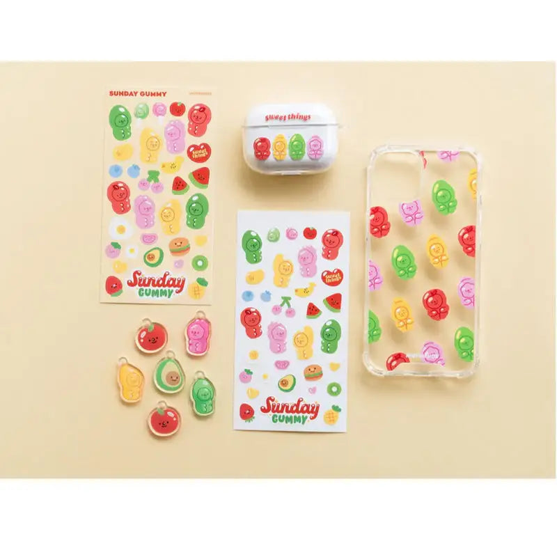 Avofriends - Sweet Things Airpods - Transparent Case - Avofriends - Airpods Case - Harumio