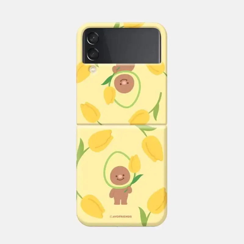 Avofriends - Avo Tulip Z Flip Case - AVOFRIENDS - Mobile Phone Cases - Harumio