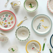 Dailylike x 10x10 - Bamboo Kids Dinner Set Ver.2 - Dailylike x 10x10 - Kitchenware - Harumio