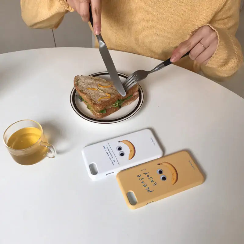 Second Morning - My Banana Hard Phone Case - Second Morning - Phone Cases - Harumio