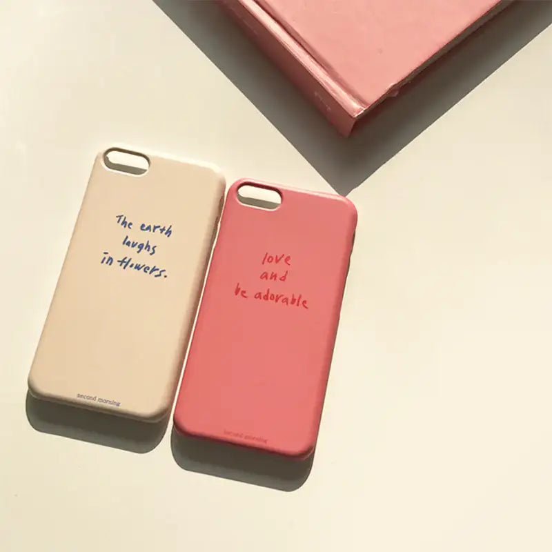 Second Morning - It's Spring Hard Phone Case - Second Morning - Phone Cases - Harumio