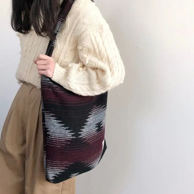 1537 - Ethnic Shoulder Bag - 1537 - Handbags - Harumio