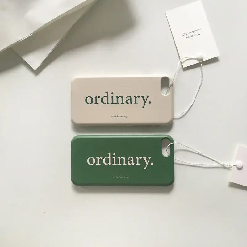 Second Morning - Ordinary Hard Phone Case - Second Morning - Phone Cases - Harumio