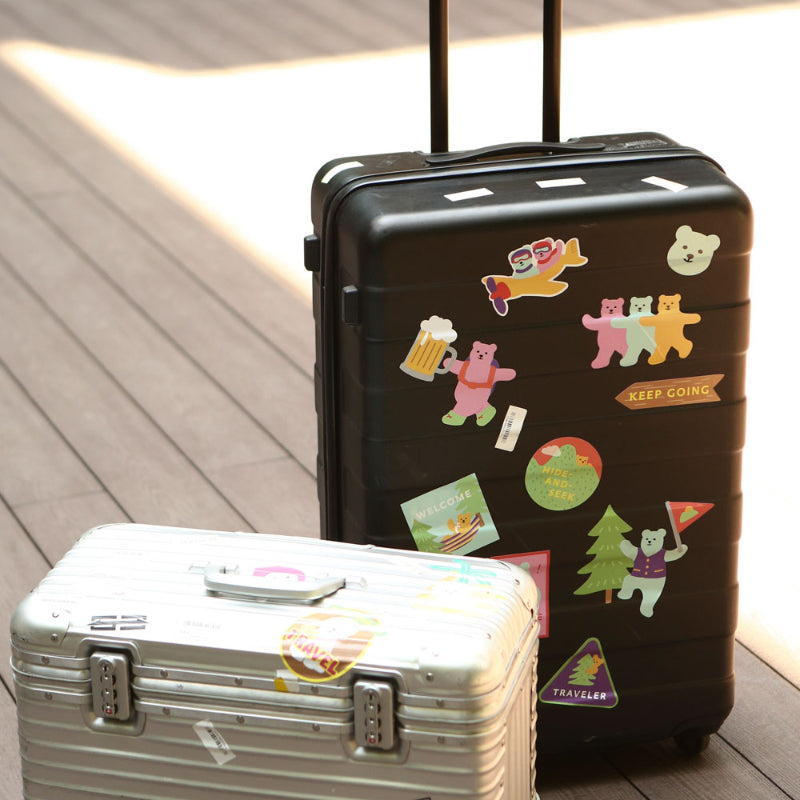 Dailylike x 10x10 - Suitcase Sticker