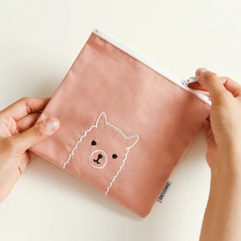Dailylike x 10x10 - Embroidery Pouch - Dailylike x 10x10 - Pouches - Harumio