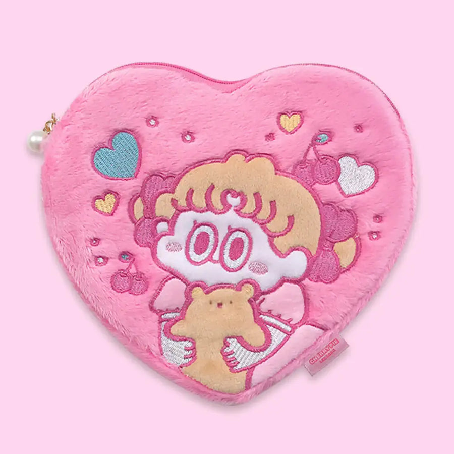 Standard Love Dance - Cherry Pie Heart Pouch - Standard Love Dance - Accessories - Harumio