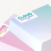 The Recorder Factory - Cloud Sticky Memopad - The Recorder Factory - Accessories - Harumio