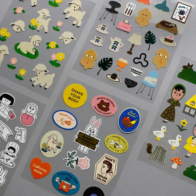 1537 - Removable Stickers - 1537 - Decorative Stickers - Harumio