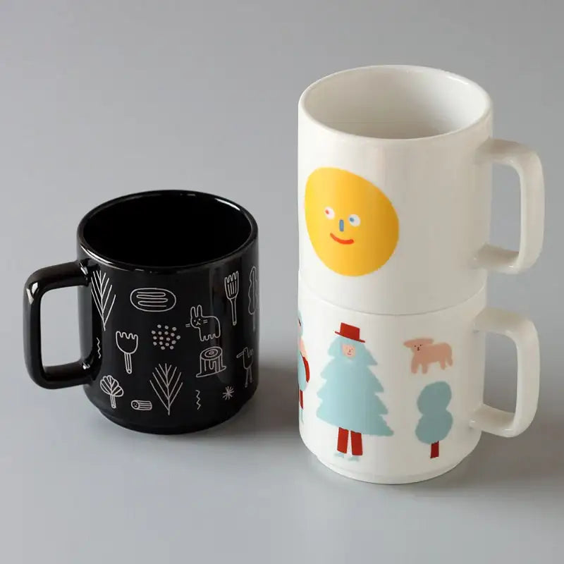 Circus Boy Band - Mug 10 - Circus Boy Band - Ceramic & Pottery Glazes - Harumio