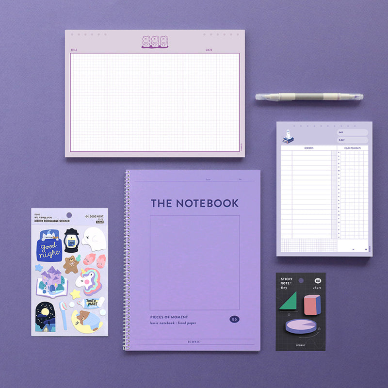 Iconic - Basic Lined Notebook Set