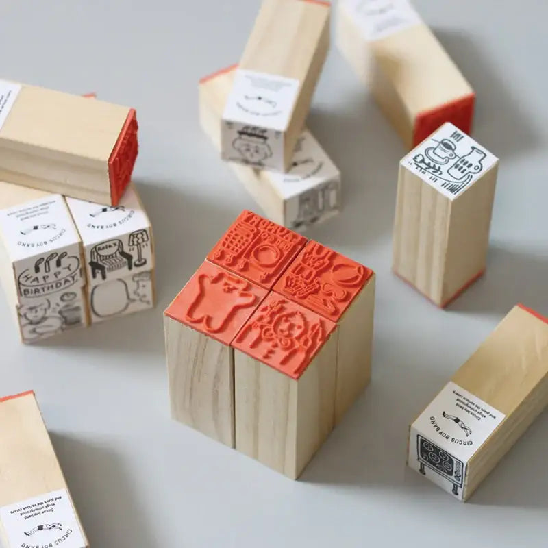Circus Boy Band - Stamp 04 - Circus Boy Band - Stamp Blocks - Harumio