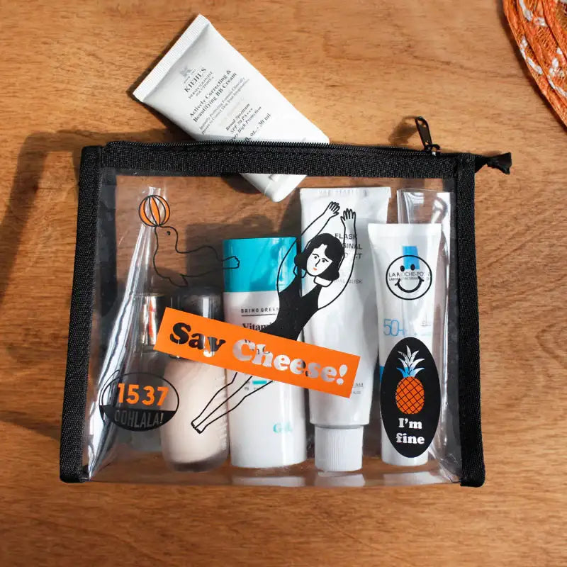 1537 - Clear Jelly Pouch - 1537 - Travel Pouches - Harumio