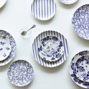 Dailylike x 10x10 - Blue Line Series Round Plate Set - Dailylike x 10x10 - Kitchenware - Harumio