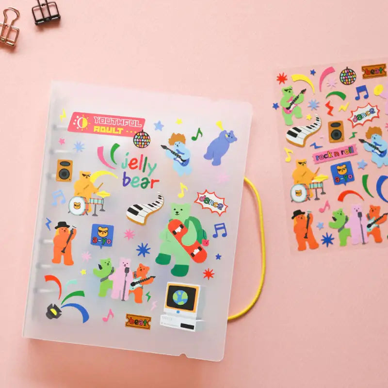 Dailylike x 10x10 - Sticker Album Set - Dailylike x 10x10 - Stationary - Harumio