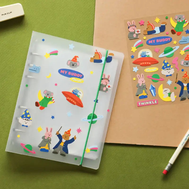 Dailylike x 10x10 - Sticker Album Set - Dailylike x 10x10 - Stationary - Harumio