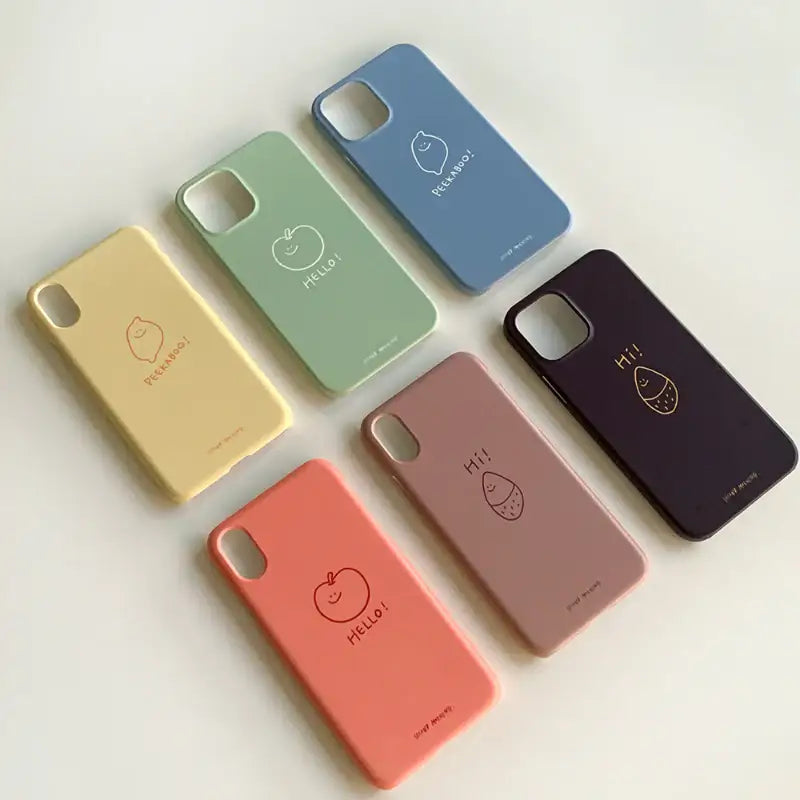 Second Morning - Semo Color Hard Phone Case - Second Morning - Phone Cases - Harumio