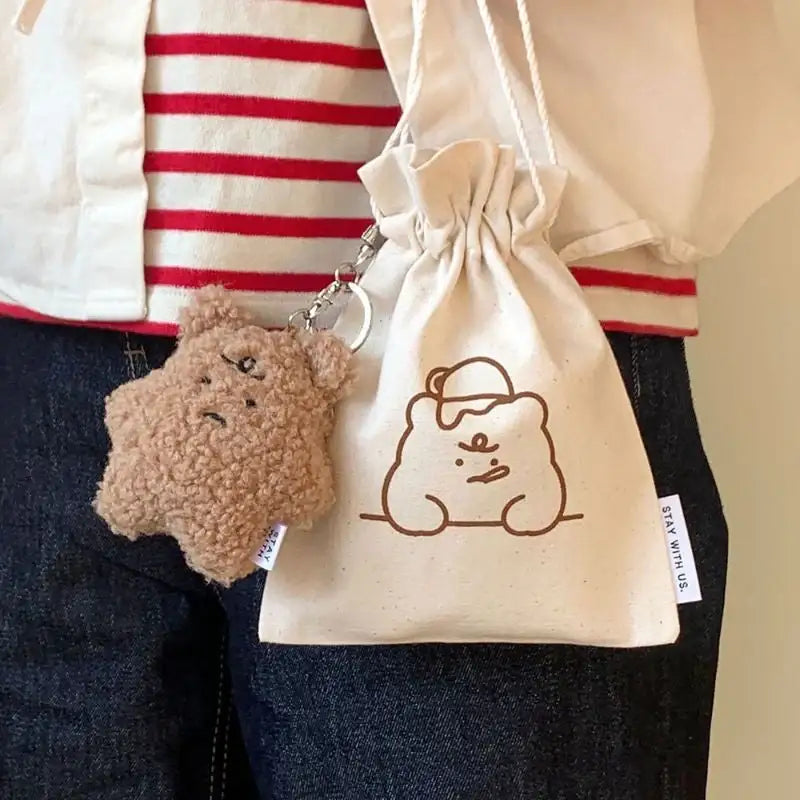 Stay With Us - I Hate The Rainy Season Drawstring Pouch - Stay With Us - Drawstring Pouch - Harumio