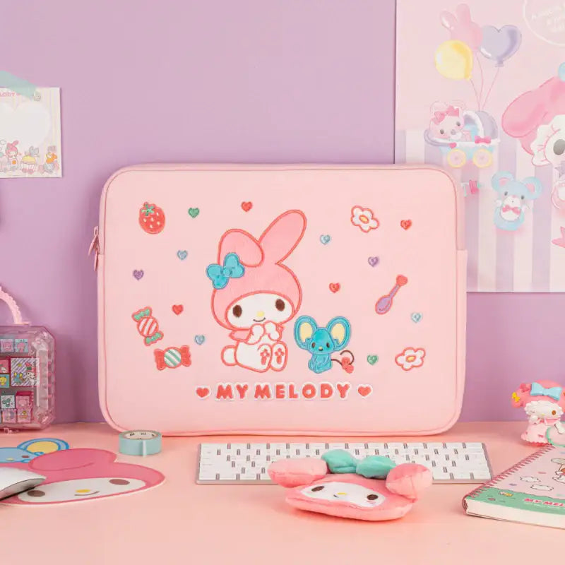 Sanrio x 10x10 - Laptop Pouch - Sanrio x 10x10 - Laptop Pouch - Harumio