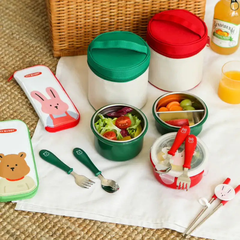 Dailylike x 10x10 - My Buddy Kids Cutlery Set - Dailylike x 10x10 - Kitchenware - Harumio
