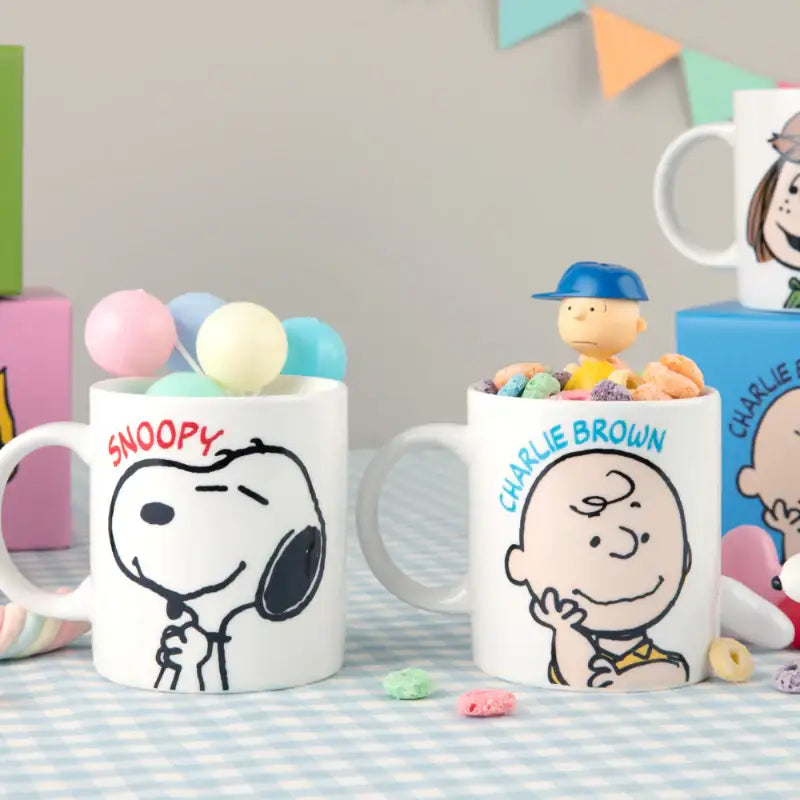 Peanuts x 10x10 - Smile Mug - Peanuts x 10x10 - Tableware - Harumio
